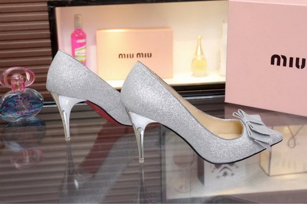 MIUMIU Shallow mouth stiletto heel Shoes Women--003